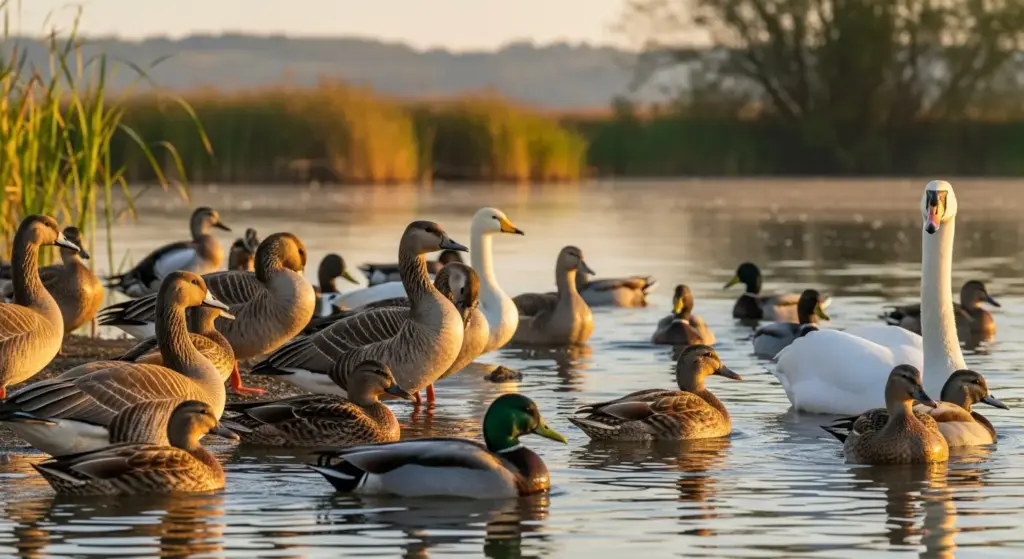 Gli anatidi: differenze tra le specie per i quiz visivi