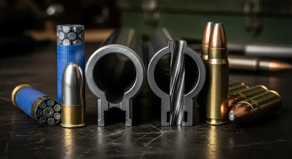 Differenza tra canna liscia e rigata: calibri, prestazioni e utilizzi a confronto