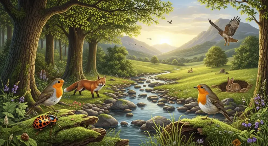 Ecologia applicata: catene alimentari e habitat - guida pratica