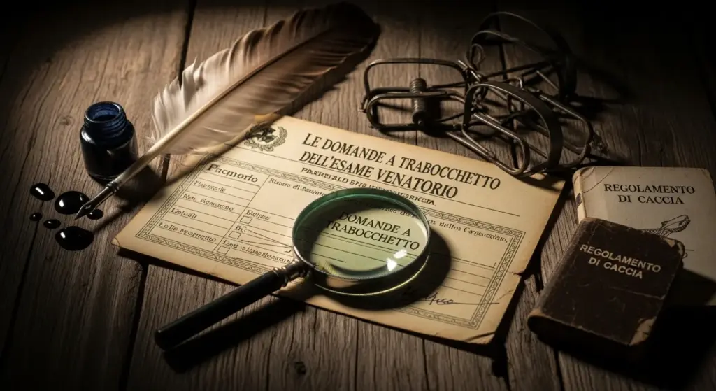 Le domande a trabocchetto dell’esame venatorio: come riconoscerle, rispondere e evitarle