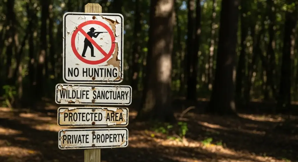 Home 3 Zone di divieto e aree protette: dove non si può cacciare - Guida completa
